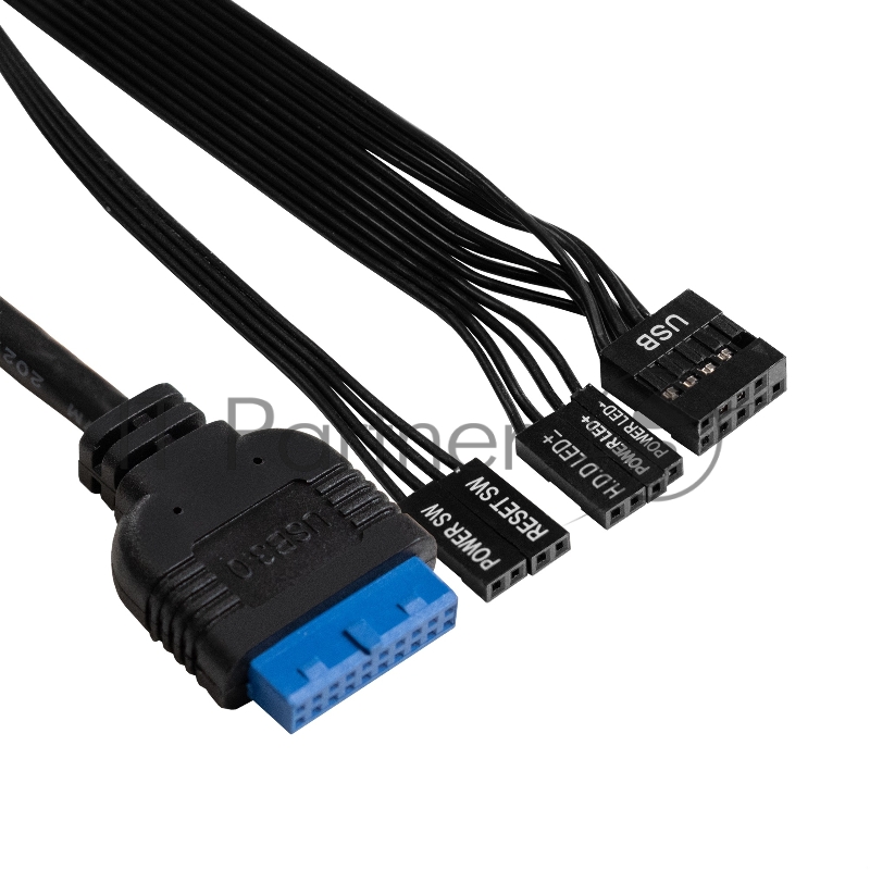 Серверный корпус ExeGate Pro 2U350-33, RM 19, высота 2U, глубина 350, БП 500RADS, 2*USB+1* USB3.0