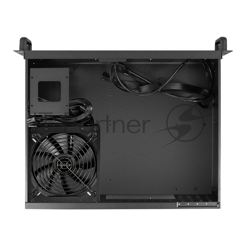 Серверный корпус ExeGate Pro 2U350-33, RM 19, высота 2U, глубина 350, БП 500RADS, 2*USB+1* USB3.0
