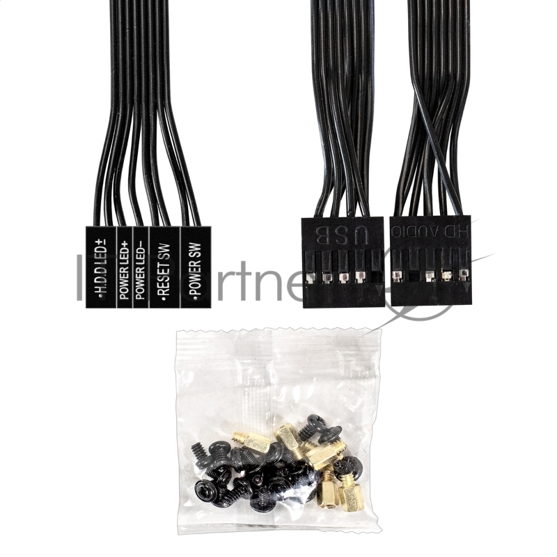 Корпус Minitower ExeGate BAA-408 (mATX, без БП, 2*USB, HD Audio, черный)