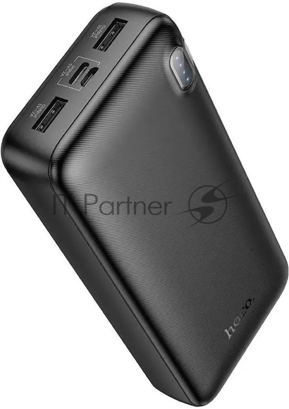 Мобильный аккумулятор Hoco J128A Powerful 20000mAh 3A черный (21175)
