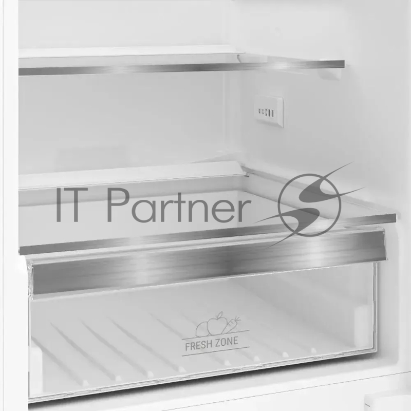 Холодильник Indesit HBH 20 белый двухкамерный 220/69л морозилка снизу