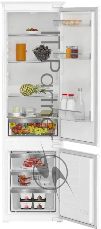 Холодильник Indesit HBH 20 белый двухкамерный 220/69л морозилка снизу