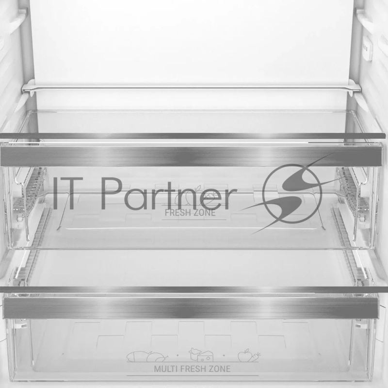 Холодильник Indesit HBT 400I белый двухкамерный 280/75л морозилка снизу