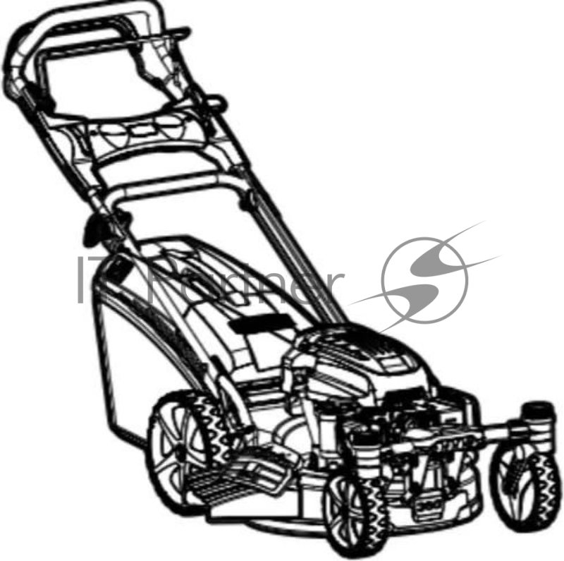 Газонокосилка роторная Champion LMZ5130/2 3000Вт