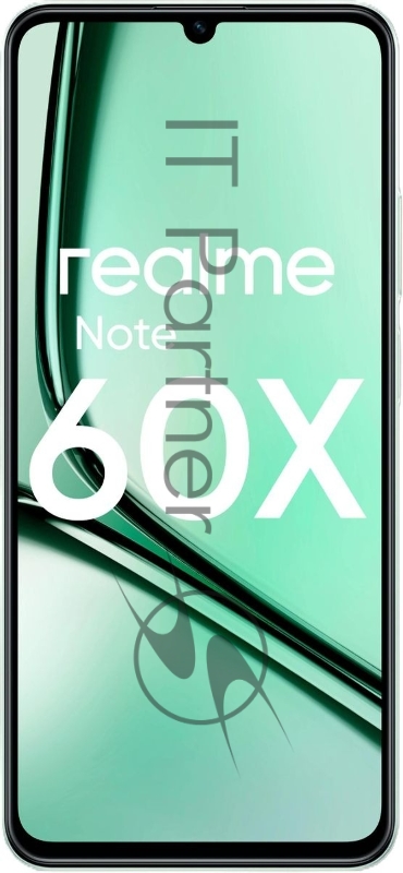Смартфон Realme Note 60х RMX3938 4/128Gb зеленый