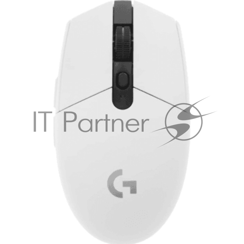 Мышь беспроводная Logitech G304 Lightspeed белый, 12000 dpi, радиоканал, USB, кнопки - 6