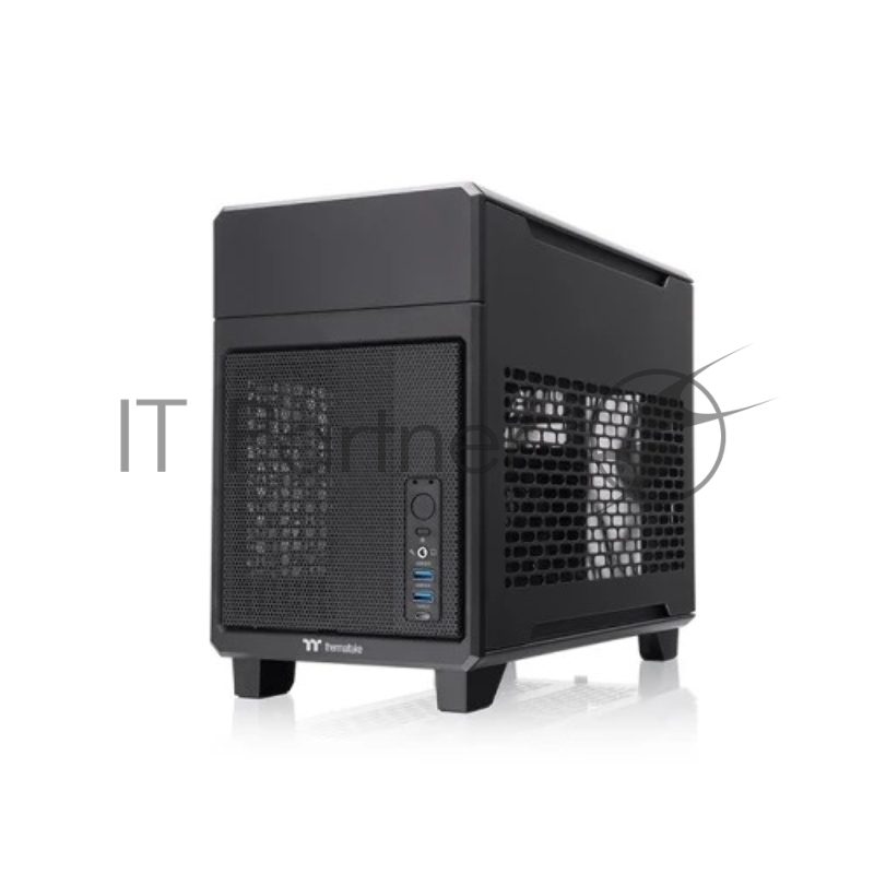 Корпус Thermaltake TR100 ,без БП, SFF, черный, 0, 8x140mm 2x200mm