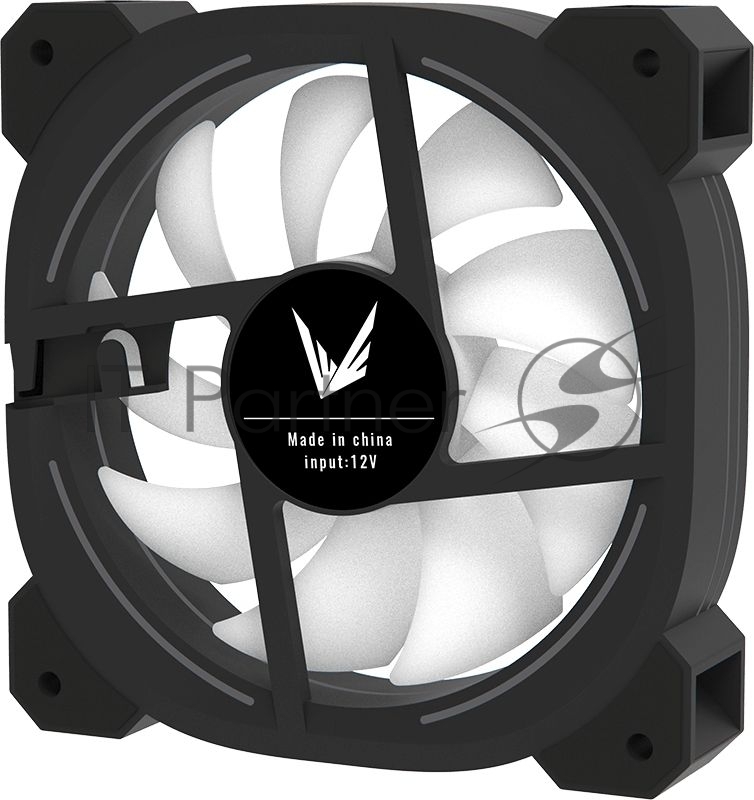 Вентилятор для корпуса Formula Nulight 12BK ARPW Reverse ARGB 120х120x25 черный 4-pin 27.34дБ (NULIGHT 12BK ARPW REVERSE) Ret