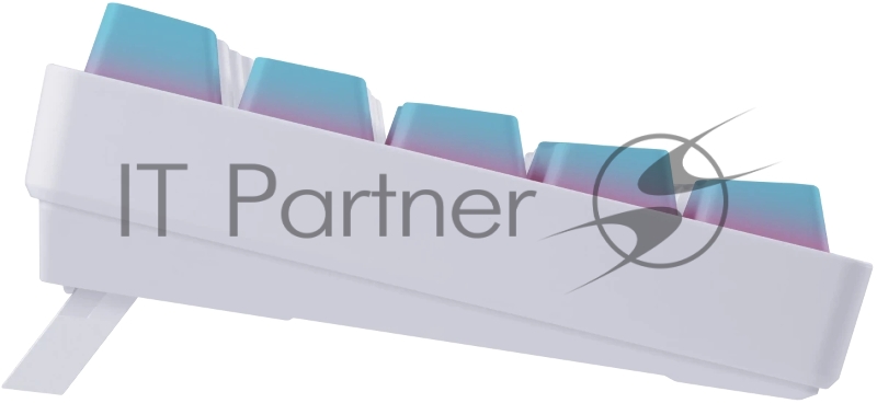 Клавиатура беспроводная Defender Deron GK-098 RU,бел/син,68кн+FN,радуж,2.4G_1