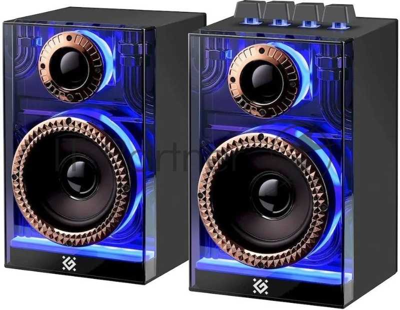 Акустическая система 2.0 Defender Futuro 20 Вт, BT/USB/TF/AUX/2400мА*ч_1