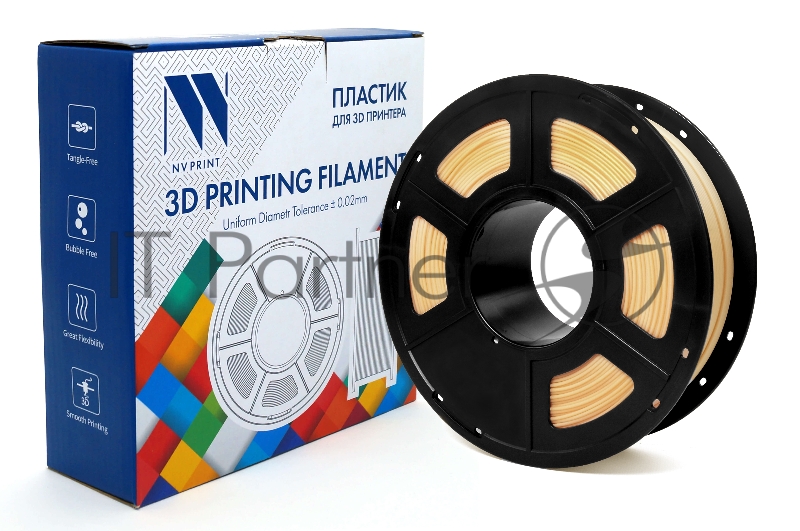 Филамент NVPRINT PLA Skin для 3D печати диаметр 1.75мм масса 1 кг