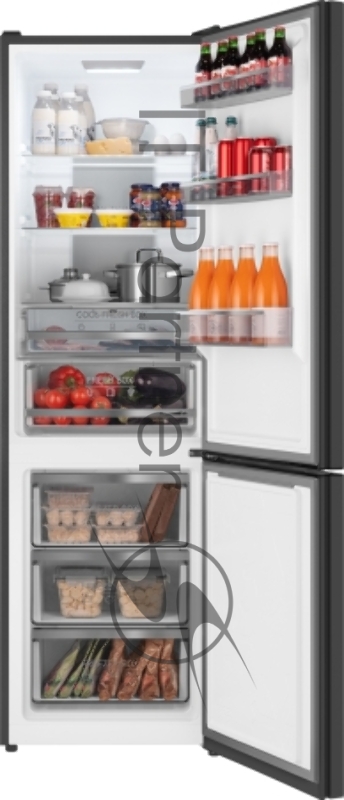 Холодильник Weissgauff WRK 2000 Total NoFrost Inverter Rock Glass