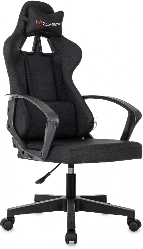 Кресло игровое Zombie 1 черный Neo Black крестов. пластик