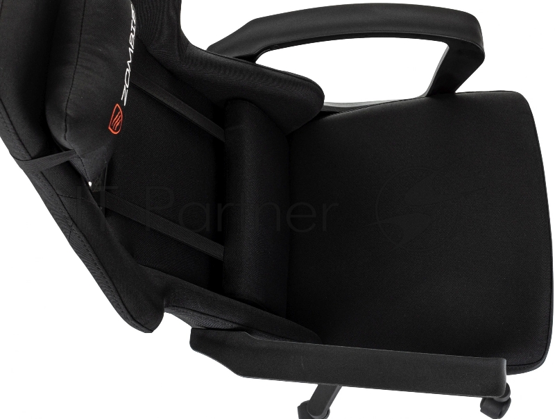 Кресло игровое Zombie 1 черный Neo Black крестов. пластик