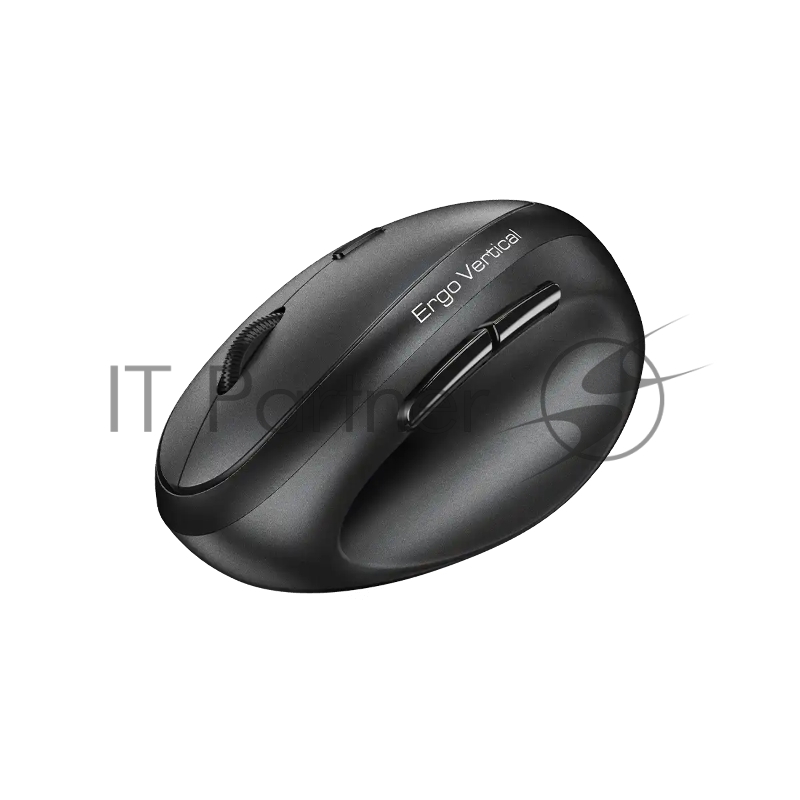 Мышь беспроводная Genius Genius Ergo 8350S /Вертикальная/бесшумная/1200-1 dpi/BlueEye/6 кнопок/USB-приемник/Bluetooth+ ГГц/батарея AA/темно-серый (31030041400)