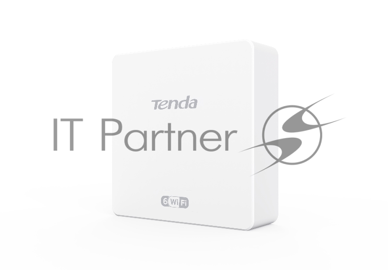 Настенная гигабитная точка доступа Tenda W15-Pro AX3000, 2,4/5 ГГц, до 2976 Мбит/с, PoE, 1x1 Гбит/с+1x1 Гбит/с(PoE)