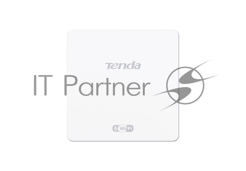 Настенная гигабитная точка доступа Tenda W15-Pro AX3000, 2,4/5 ГГц, до 2976 Мбит/с, PoE, 1x1 Гбит/с+1x1 Гбит/с(PoE)