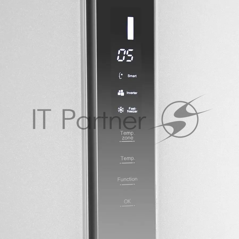 Холодильник с инвертором MAUNFELD MFF177NFW Slim Inverter