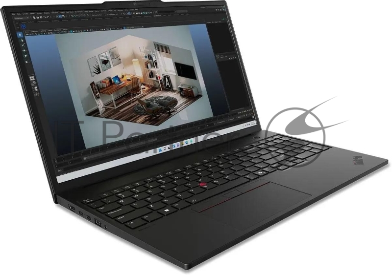 Ноутбук Lenovo ThinkPad P16s G3 Core Ultra 7 155H 32Gb SSD1Tb Intel Arc 16 IPS WUXGA (1920x1200) без ОС black WiFi BT Cam (21KTS4H900)