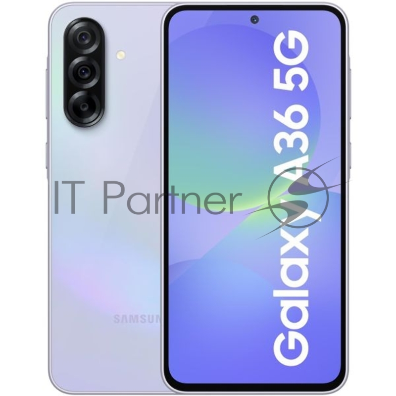 Смартфон Samsung Galaxy A36 SM-A366B, 8/256Gb, лаванда