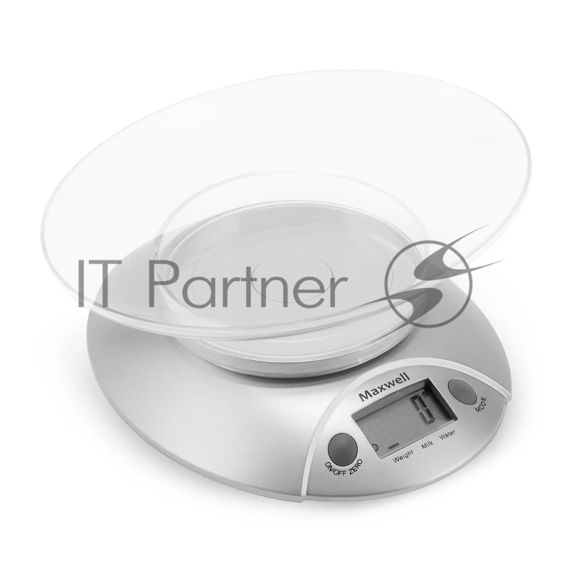 Весы кухонные Maxwell MW-1451-SR, серебристый