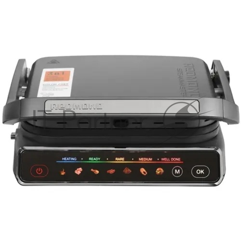 Гриль Redmond GM300 SteakMaster, Серый/металл