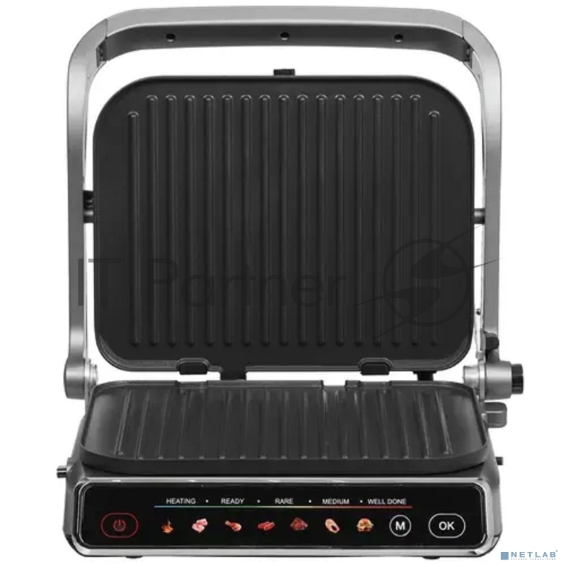 Гриль Redmond GM300 SteakMaster, Серый/металл