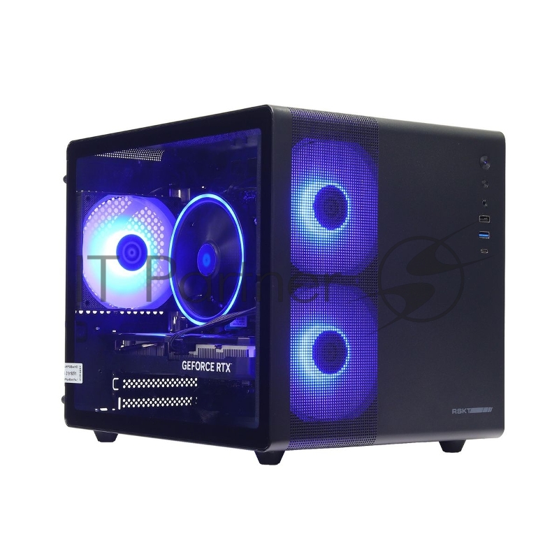 Компьютер Raskat STRIKE 320 (Intel Core i3-12100F, RAM 16GB, SSD 512GB, NVIDIA RTX 3050 6GB, noOS, black)