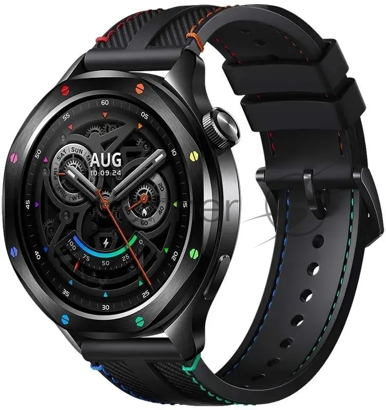 Смарт-часы Xiaomi Watch S4 47мм 1.43 AMOLED корп.черный рем.черный (BHR9199GL)