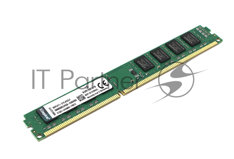 Оперативная память Kingston Valueram, DDR3, 8 GB (1x8 GB), 1600 MHz, CL11