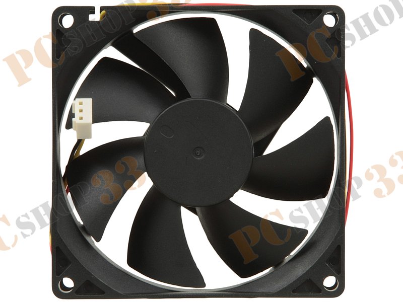 Вентилятор Gembird FANCASE2 d90мм, 2500об./мин. (питание от мат.платы)