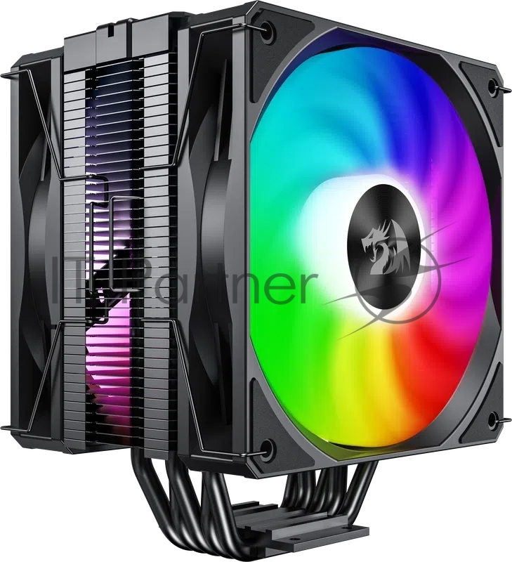 Кулер Redragon CC-2177 Dual-fan,12см,1800RPM ,1200,1700,AM4,AM5