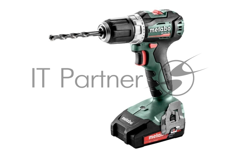 Дрель-шуруповерт Metabo BS 18 L BL 18Вт аккум. патрон:быстрозажимной (кейс в комплекте) (613155500)