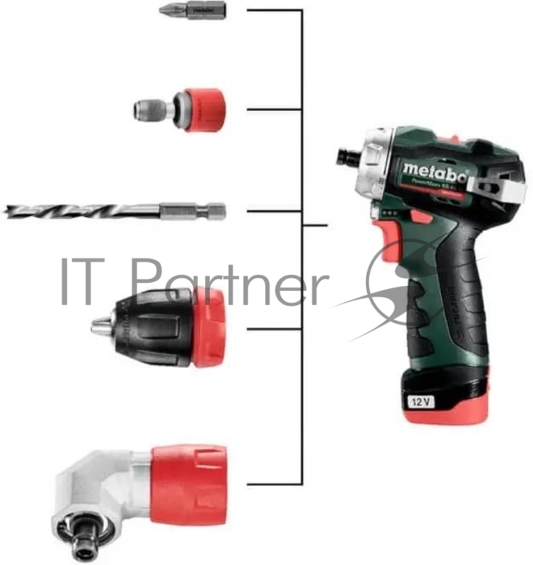 Дрель-шуруповерт Metabo Power Maxx BS BL аккум. патрон:быстрозажимной (кейс в комплекте) (601749500)