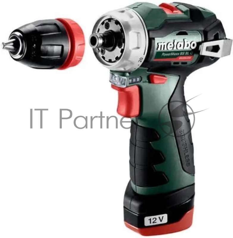Дрель-шуруповерт Metabo Power Maxx BS BL аккум. патрон:быстрозажимной (кейс в комплекте) (601749500)