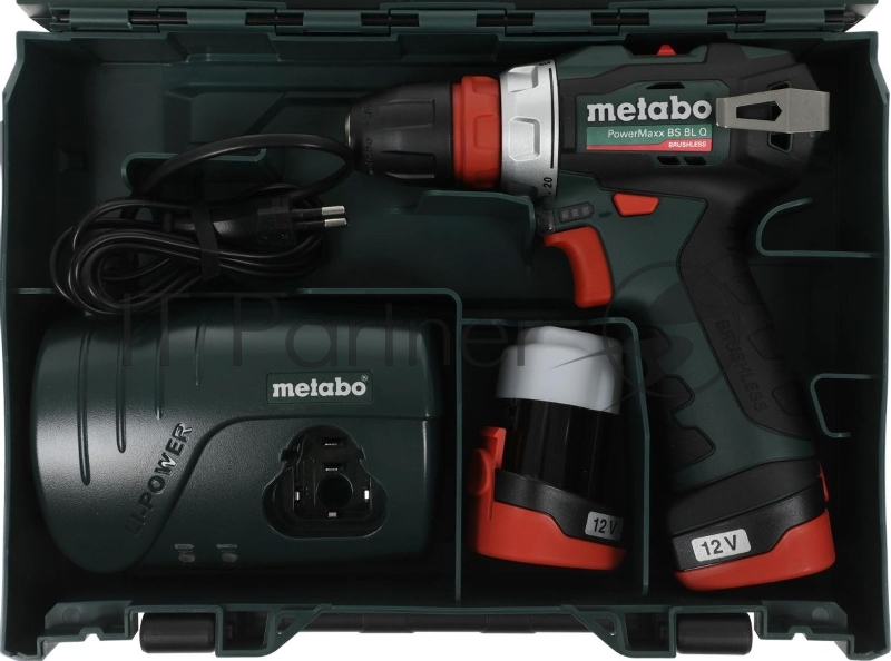 Дрель-шуруповерт Metabo Power Maxx BS BL аккум. патрон:быстрозажимной (кейс в комплекте) (601749500)