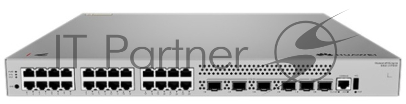 Коммутатор HUAWEI S530-24T4XE (L3, 24*10/100/1000BASE-T ports, 4*10GE SFP+ ports, 2*12GE stack ports, with 1*AC power module)