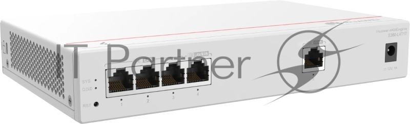 Межсетевой экран HUAWEI Gateway S380-L4T1T, 1*GE WAN, 4*GE LAN, up to 150 users, forwarding performance 2Gbps