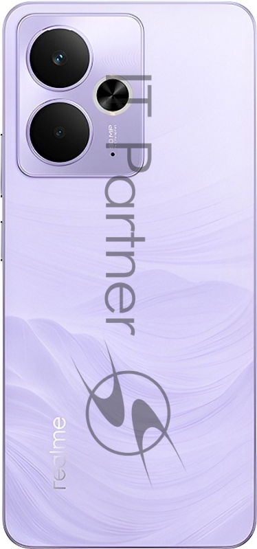 Смартфон Realme RMX5078 14T 5G 256Gb 8Gb фиолетовый моноблок 3G 4G 2Sim 6.67 1080x2400 Android 15 50Mpix 802.11 a/b/g/n/ac NFC GPS GSM900/1800 GSM1900 Protect