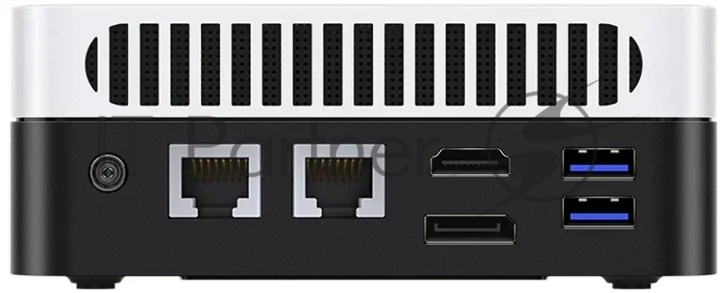 Компьютер Chuwi LarkBox X Intel N-series N150(0.8Ghz)/12288Mb/512SSDGb/ UHD Graphics/BT/WiFi/war 1y/0.4kg/Grey+White/Win11Home + USB2.0*2/USB3.2*2/Type-C*1/HDM