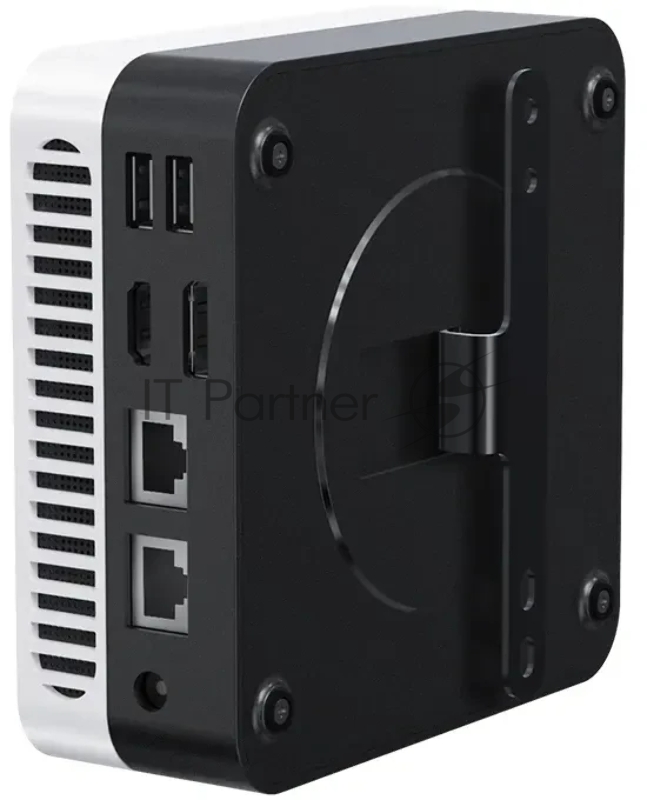 Компьютер Chuwi LarkBox X Intel N-series N150(0.8Ghz)/12288Mb/512SSDGb/ UHD Graphics/BT/WiFi/war 1y/0.4kg/Grey+White/Win11Home + USB2.0*2/USB3.2*2/Type-C*1/HDM