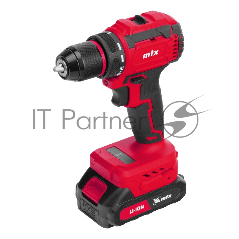 Дрель-шуруповерт аккумуляторная бесщет. CDS-BL-20, Li-Ion, 20 В MTX