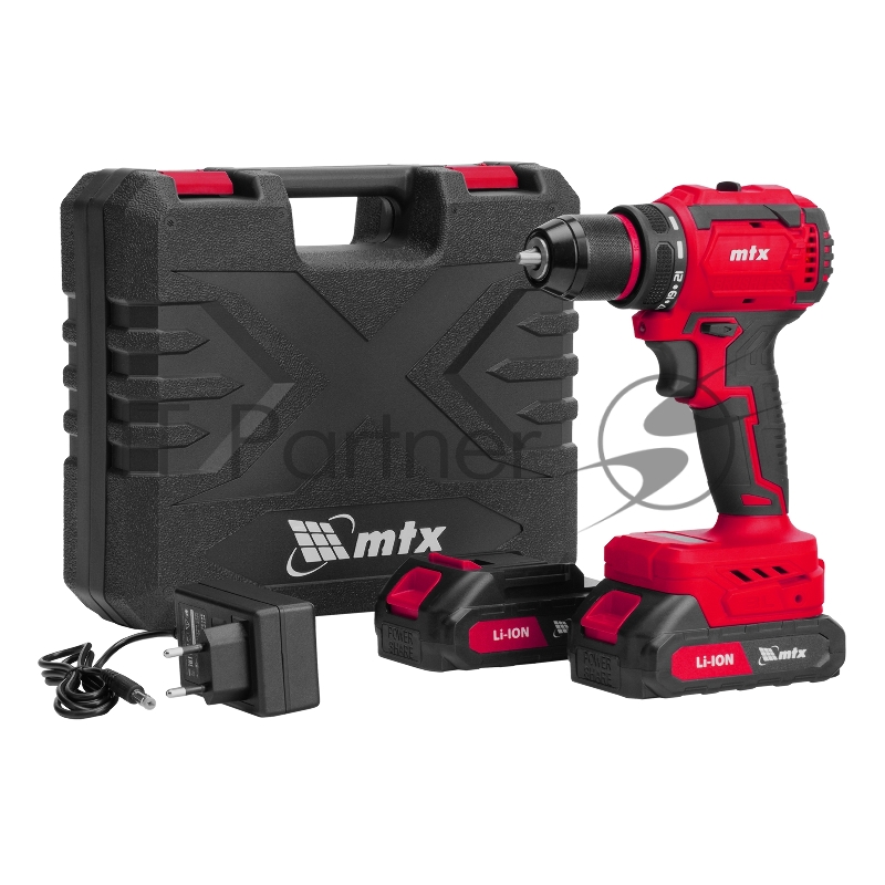 Дрель-шуруповерт аккумуляторная бесщет. CDS-BL-20, Li-Ion, 20 В MTX