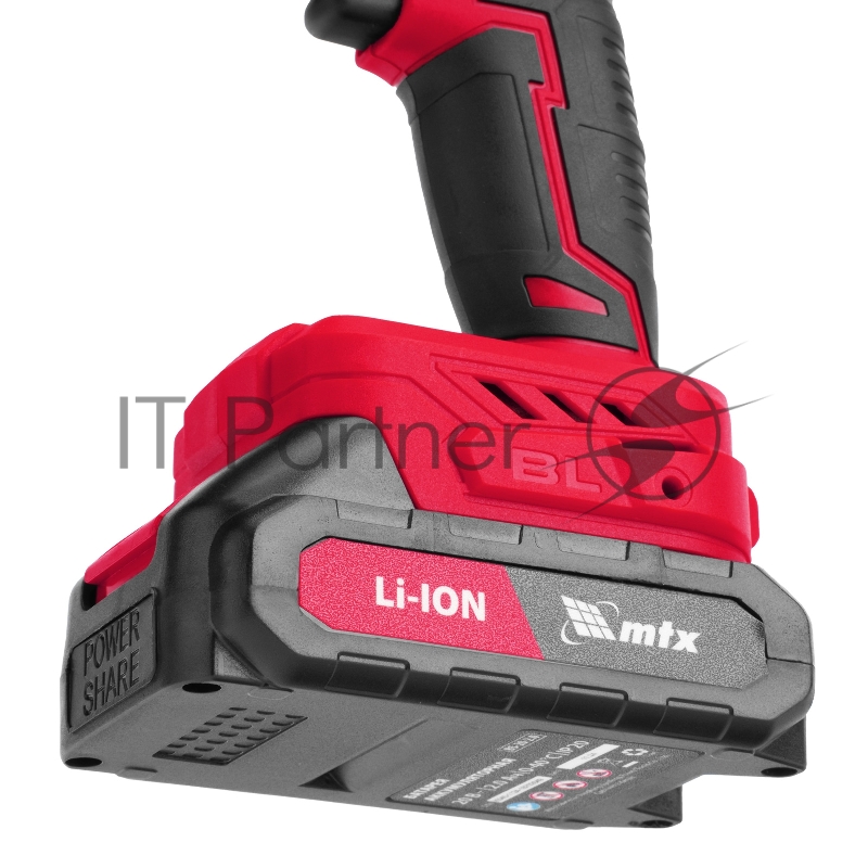 Дрель-шуруповерт аккумуляторная бесщет. CDS-BL-20, Li-Ion, 20 В MTX