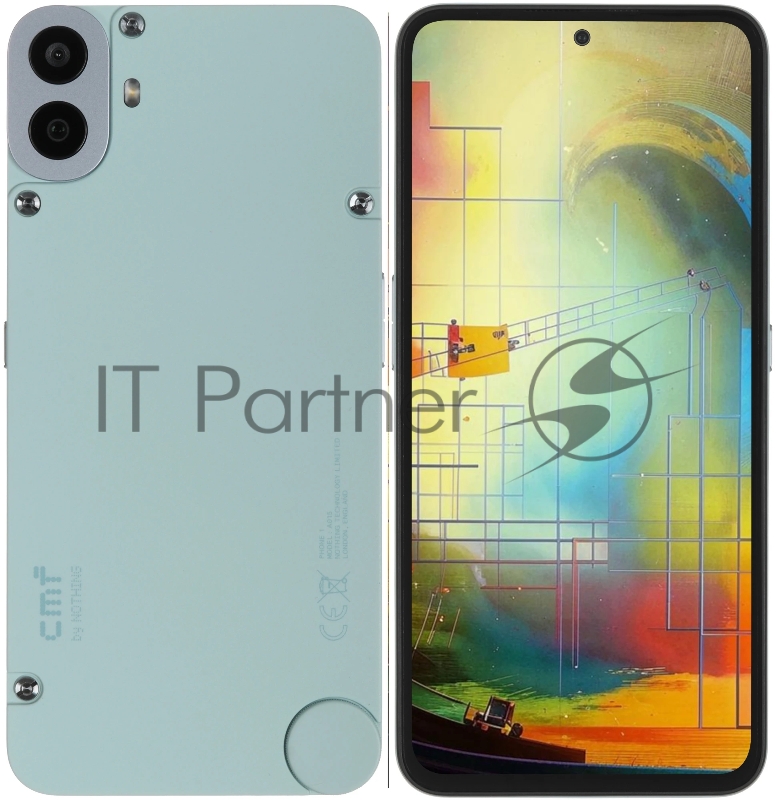 Смартфон NOTHING CMF Phone 1 EU, 8/128Gb, зеленый
