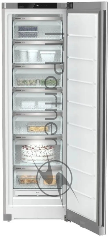 Морозильная камера Liebherr FNsfd 522i, серебристый, 271л, 7 ящиков