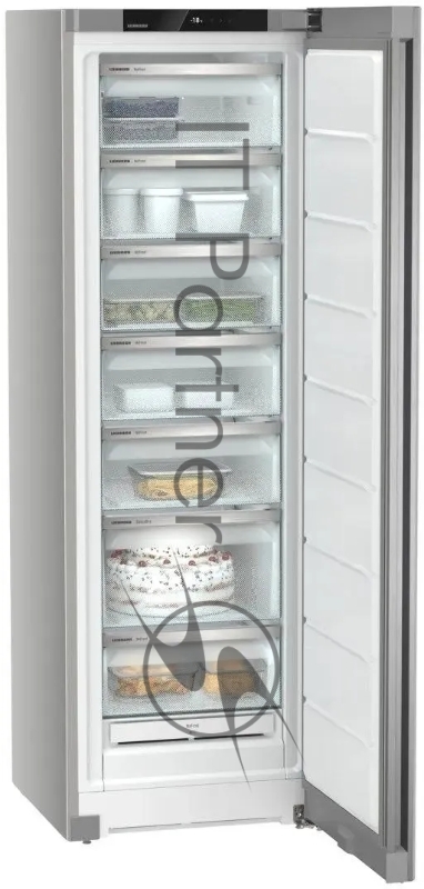 Морозильная камера Liebherr FNsfd 522i, серебристый, 271л, 7 ящиков