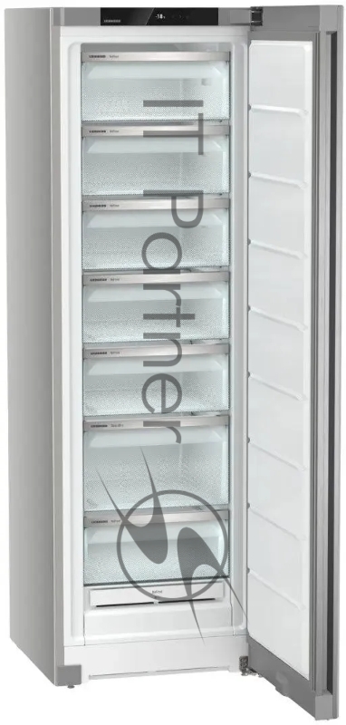 Морозильная камера Liebherr FNsfd 522i, серебристый, 271л, 7 ящиков