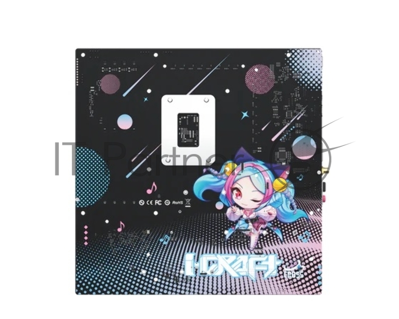 Материнская плата MAXSUN MS-iCraft 860M CROSS Pro, B860, LGA1851, 4*DDR5, 4*SATA3, 2*M.2, USB 3.2, USB 2.0, Type-C, 1*PCIEx16, 1*PCIex4, HDMI+DP, mATX