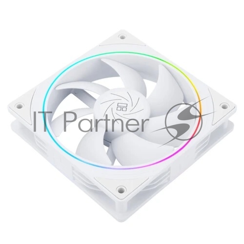 Вентилятор корпусный Thermalright TL-S12-W (120x120x25mm, 4-pin PWM, ARGB, 47.6CFM, 23.2dBA, 1500RPM, White)